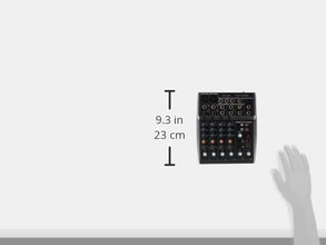 Behringer USB Mixer-Unpowered Analog Audio Mixer(XENYX 802S), Black