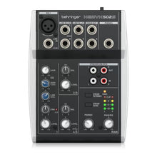 Behringer Mixer-Unpowered USB Compact Mixer (XENYX 502S), Black