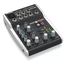 Behringer Mixer-Unpowered USB Compact Mixer (XENYX 502S), Black