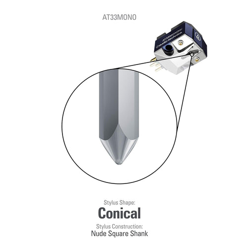 Audio-Technica AT33MONO Dual Moving Coil Turntable Cartridge