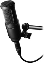 Audio-Technica Microphone AT2020 Pro Cardioid Capacitor, Black,Large, XLR