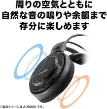 audio-technica ATH-AD900X Open-Back Audiophile Headphones,Black