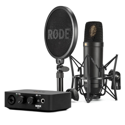 Rode NT1AI1Bundle Condenser Microphone and One-Channel USB Audio Interface Pack