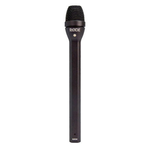Rode Reporter XLR Omnidirectional Dynamic Interview Handheld Microphone (Black)