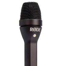 Rode Reporter XLR Omnidirectional Dynamic Interview Handheld Microphone (Black)
