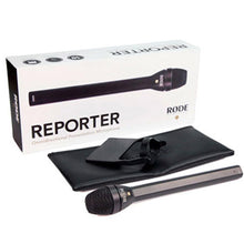 Rode Reporter XLR Omnidirectional Dynamic Interview Handheld Microphone (Black)