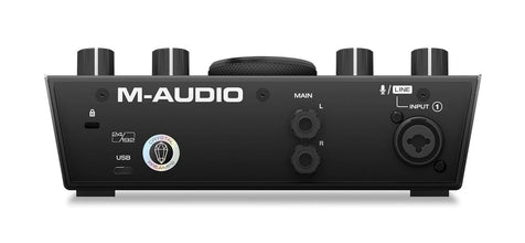 M-Audio AIR 192|4 Vocal Studio Pro -Complete Recording Package - 2-In/2-Out USB Audio Interface with Condenser Microphone, Shockmount, XLR Cable, Headphones and Pro Software Suited Software Suite -