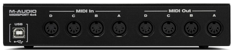 M-Audio Midisport 4x4 Anniversary Edition USB MIDI Interface