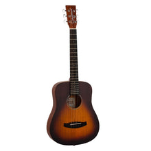 Tanglewood Crossroads TC2 Acoustic Guitar, Travel, Whiskey Burst Satin Finish