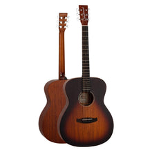 Tanglewood Crossroads TC3 Orchestra Acoustic Guitar, Whiskey Burst Satin Finish