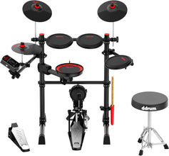 D Drum E-Flex BT8 8 Pieces Electronic Drum Kit With Mesh Heads & Bluetooth Connectivity