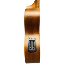 Whyte Audio FRU2304E - Fiero Series, Electric Concert Ukulele, Brown Walnut Wood