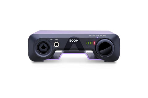 Apogee Boom 2IN x 2OUT USB Audio Interface for macOS, iPad Pro and Windows