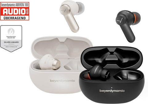 beyerdynamic AMIRON 100 True Wireless Earphones with ANC (Cream)