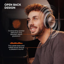 beyerdynamic DT 990 PRO Over-Ear Studio Monitor Headphones - Open-Back Stereo Construction, Wired (80 Ohm, Grey)