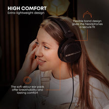 beyerdynamic DT 990 PRO Over-Ear Studio Monitor Headphones - Open-Back Stereo Construction, Wired (80 Ohm, Grey)