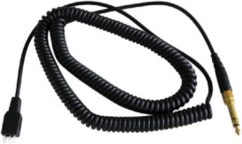 Beyerdynamic WK250.30-07 Coiled Connecting Cable for DT 250-Series Headsets, Mini Stereo Jack and 1/4-Inch Adapter, 10 Feet