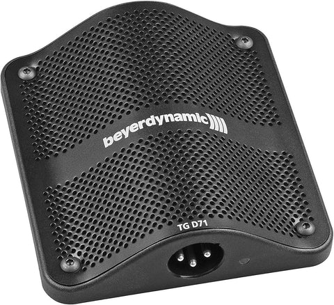 beyerdynamic TG D71C Condenser Boundary Microphone for Kick, Drums, cajons and Piano