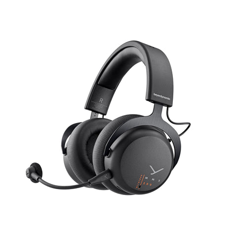 beyerdynamic MMX 200 Wireless Gaming Headset (Black) with Microphone, Wireless Headphones with USB Dongle Suitable for PC, Xbox, Playstation and Nintendo Switch