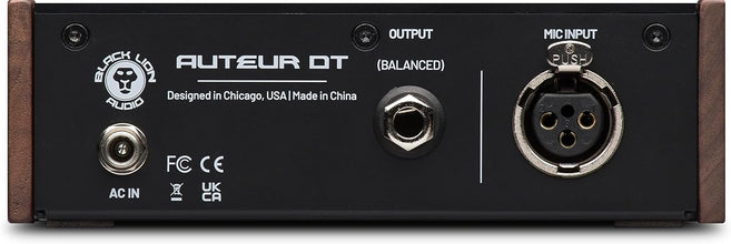 Black Lion Audio Auteur DT Single-channel Desktop Microphone Preamp