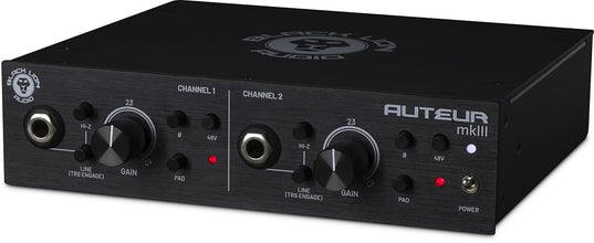 Black Lion Audio Auteur MK3 Dual Channel Microphone Preamp