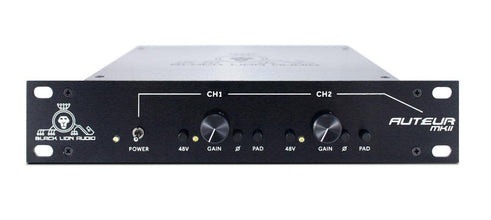 Black Lion Audio Auteur MK2 Dual Channel Microphone Preamp