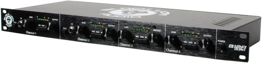 Black Lion Audio B12A Quad - 4 Channel Mic Preamp