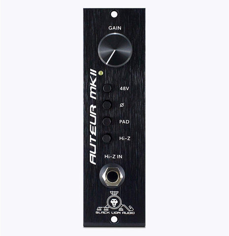 Black Lion Audio Auteur MKII 500-500 Series Microphone Preamp