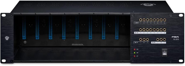 Black Lion Audio PBR 8-500 8-slot 500 Series Rack/PSU with Built-in Patchbay