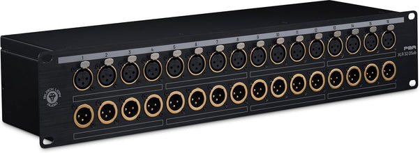 Black Lion Audio PBR XLR 32 D-sub Patchbay
