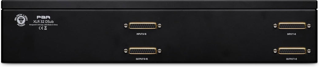 Black Lion Audio PBR XLR 32 D-sub Patchbay