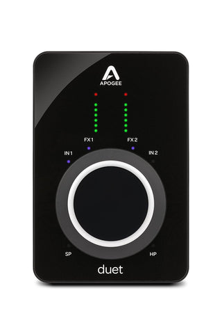 Apogee Duet 3 USB Audio Interface for Recording, Live Streaming, Gaming &amp; Podcasting with 2 inputs &amp; 4 outputs plus 2 world-class preamps