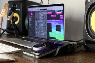 Apogee Duet 3 USB Audio Interface for Recording, Live Streaming, Gaming & Podcasting with 2 inputs & 4 outputs plus 2 world-class preamps
