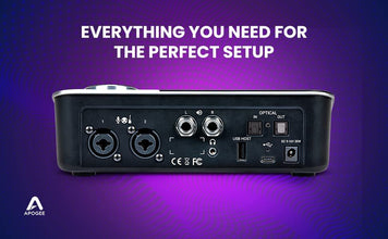 Apogee Symphony Desktop - Pro Audio Interface with Touch-Screen Display, Headphone Amp with Phantom Power for Recording, Live-Stream & Podcast, works with Mac, PC, iPhone, and iPad