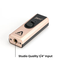 Apogee Jam X - Portable Guitars, and Instruments USB Audio Interface for iOS, macOS and PC