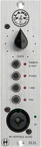 Heritage Audio Lang 312L 500 Series Microphone Preamp