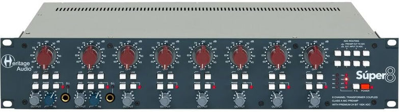 Heritage Audio Super 8 8-channel Mic Preamp