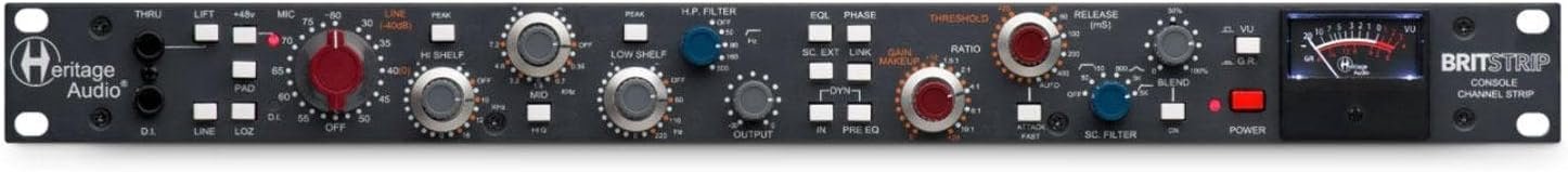 Heritage Audio BritStrip Channel Strip with Diode Bridge Compressor