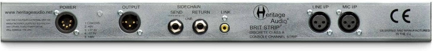 Heritage Audio BritStrip Channel Strip with Diode Bridge Compressor