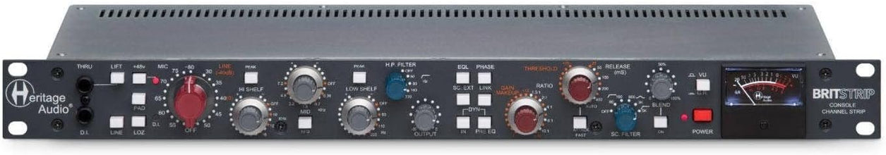 Heritage Audio BritStrip Channel Strip with Diode Bridge Compressor