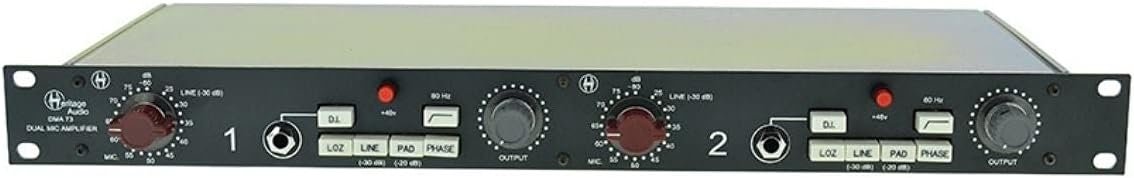 Heritage Audio dma-73 Dual Microphone Amplifier