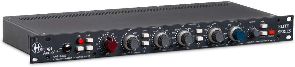 Heritage Audio HA81A Microphone Preamp & EQ