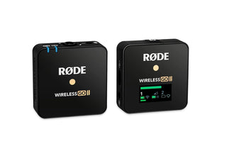 Rode Wireless Me Ultra-Compact Wireless Microphone System with Built-in Microphones, Gain Assist Technology and 100 M Range for Filmmaking, Interviews and Content Creation