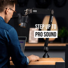 Rode NT-USB Mini Studio Quality USB Unidirectional Microphone for podcasting, Streaming, Musician, Gaming, Voice Over (Black)