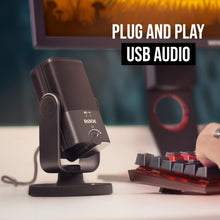 Rode NT-USB Mini Studio Quality USB Unidirectional Microphone for podcasting, Streaming, Musician, Gaming, Voice Over (Black)