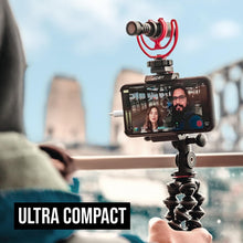 Rode Videomicro Compact On-Camera Unidirectional Wired Microphone with Rycote Lyre Shock Mount, Black