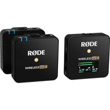 Rode Wireless Go II Dual Lavalier Microphone (Omnidirectional, Black)