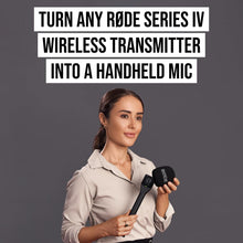 RØDE Interview GO Handheld Adaptor for RØDE Wireless Microphones (Black)