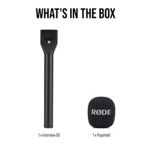 RØDE Interview GO Handheld Adaptor for RØDE Wireless Microphones (Black)