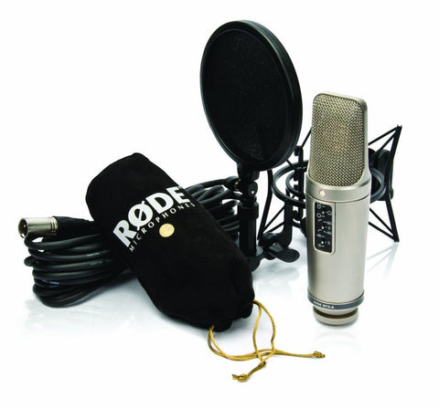 Rode NT2-A Large Diaphragm 3 Polar Pattern Studio Condenser Microphone